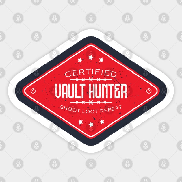 Certified Vault Hunter Sticker by BadBox